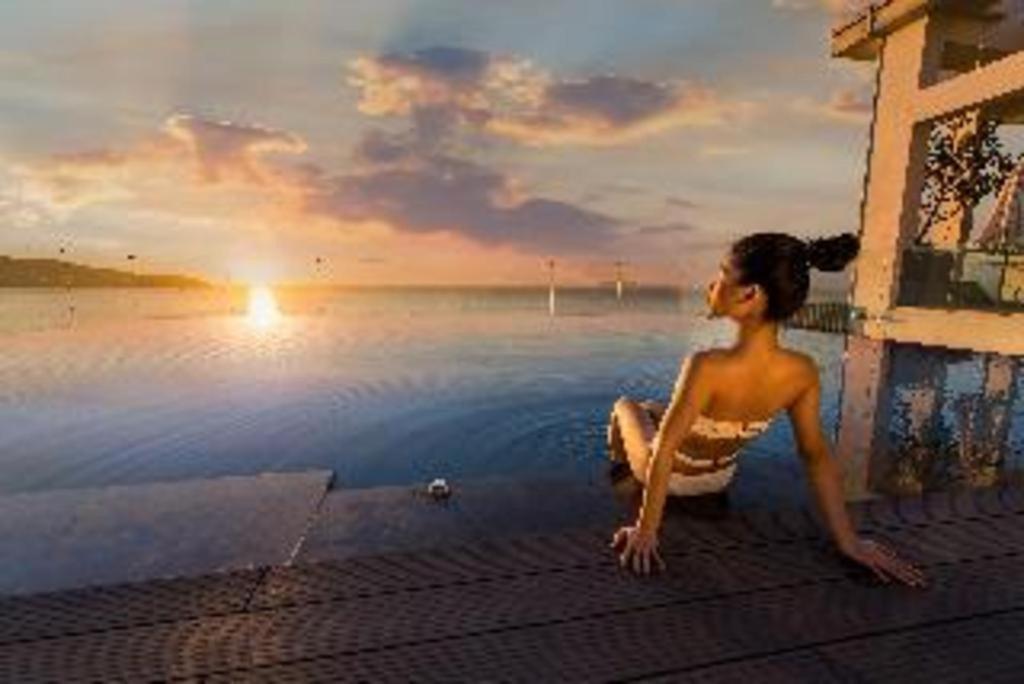 Le Hoang Beach Hotel Danang Экстерьер фото